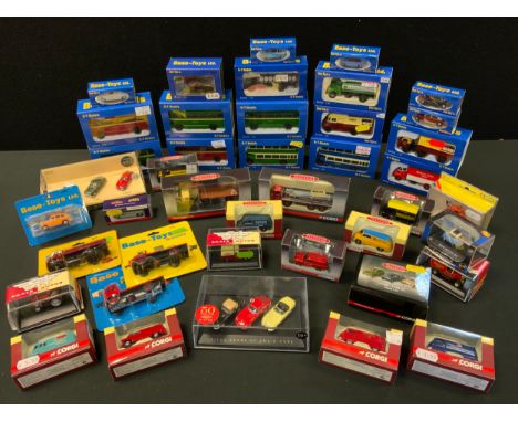 Corgi Trackside 1:76 scale including Ford Escort MkI; 3 Car Set, Thornycroft Nippy - BR Flatbed, Leyland Octopus BRS with Loa