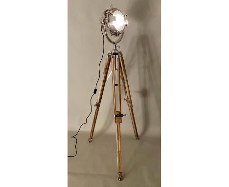 FLOOR LAMP, studio style design, 153cm H. 
