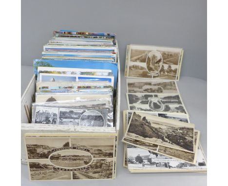 Postcards; vintage and mid-century, UK and abroad, approximately 500