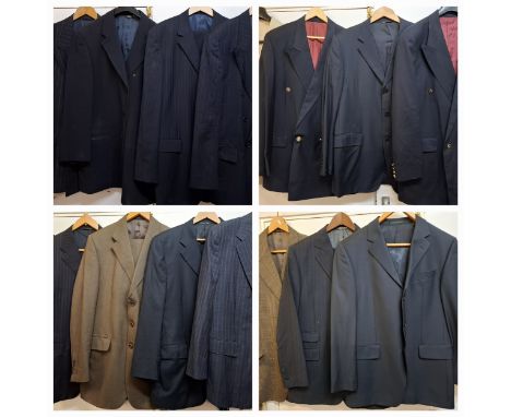 Christian Dior and other gents suits and blazers to include Cerutti 1881, Versace, Canali, Gieves & Hawkes and YSL together w