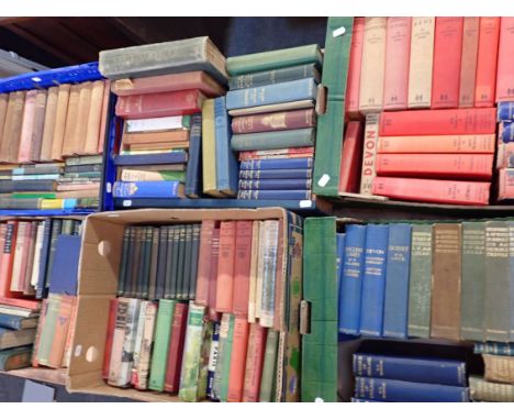 A COLLECTION OF BOOKS mostly British topographical interest, works by Lock, Lucas, Treves, Mee, etc.