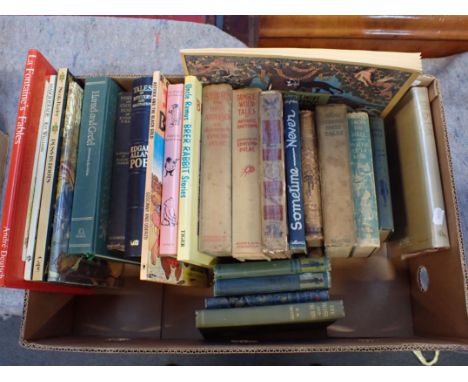 EDMUND DULAC, ILLUST: 'TANGLEWOOD TALES' and 'Stories from Hans Anderson', and a further collection of children's books, some
