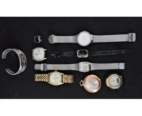 A TISSOT AUTOMATIC WATCH, OTHERS and jewellry