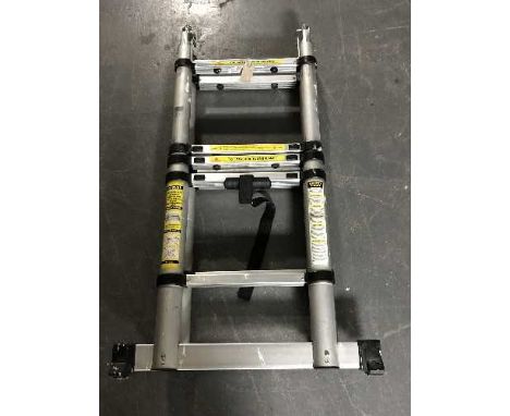 A telescopic multi function ladder 
