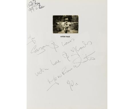 NO RESERVE Cookery.- White (Marco Pierre) White Heat, first edition, inscribed and dated by author, illustrations, original c