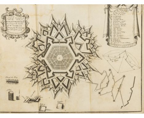 Boyer (Abel) The Draughts of the most Remarkable Fortified Towns of Europe, first edition, folding engraved frontispiece and 