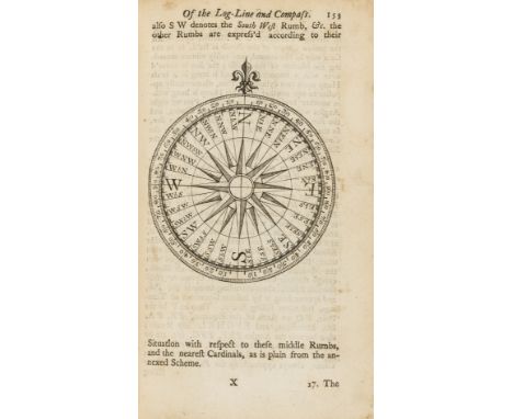 NO RESERVE Patoun (Archibald) A Compleat Treatise of Practical Navigation, Demonstrated from its First Principles, first edit