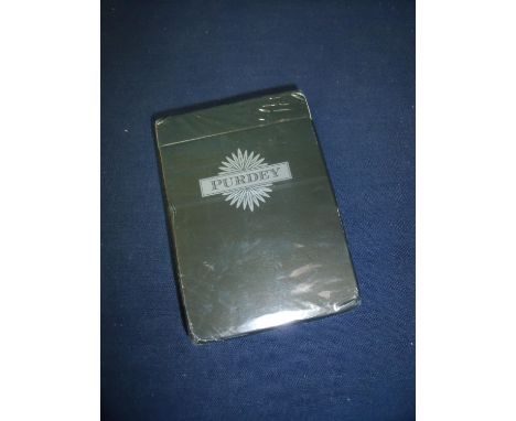 Sealed as new pack of Purdey playing cards 