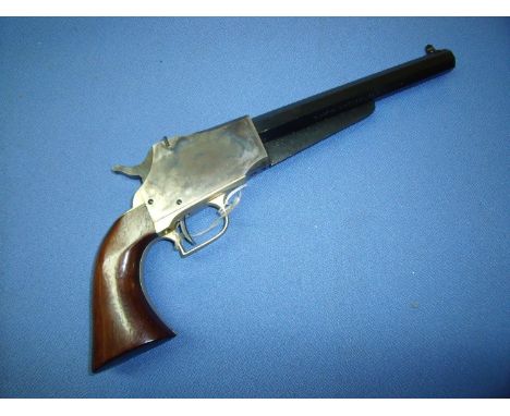Palmetto single shot percussion cap .44 pistol with associated tools, boxed as new, serial no. 044681, (section 1 certificate