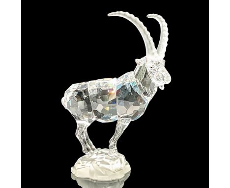 This crystal Ibex was part of the Endangered Species theme group. The body is made from clear crystal, with the eyes being bl