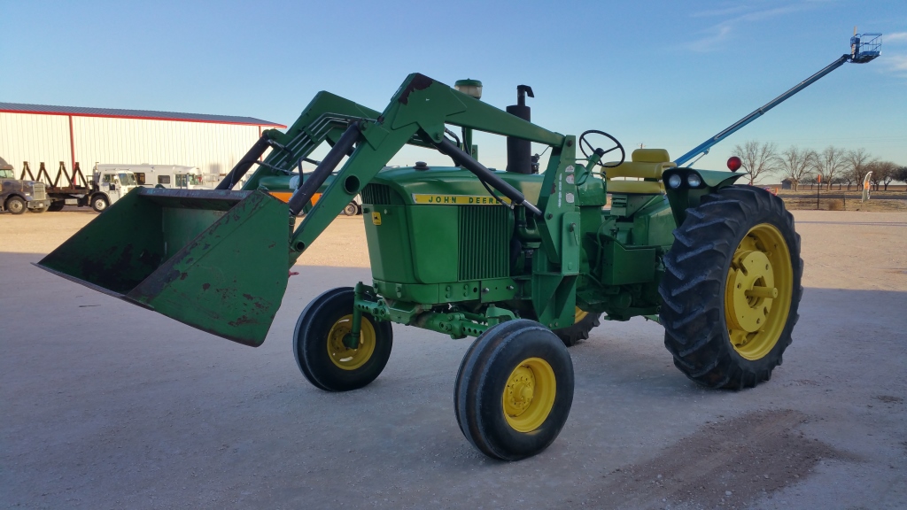 1969 John Deere 3020 With Front End Loader Sn 124316r 6764