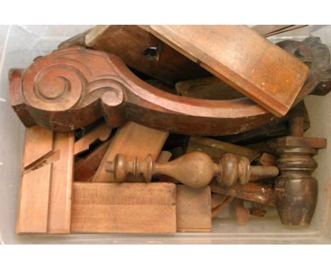 A box of old woodworking tools