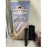 (4) RETRACTABLE PULL UP ADVERTISING STAND
