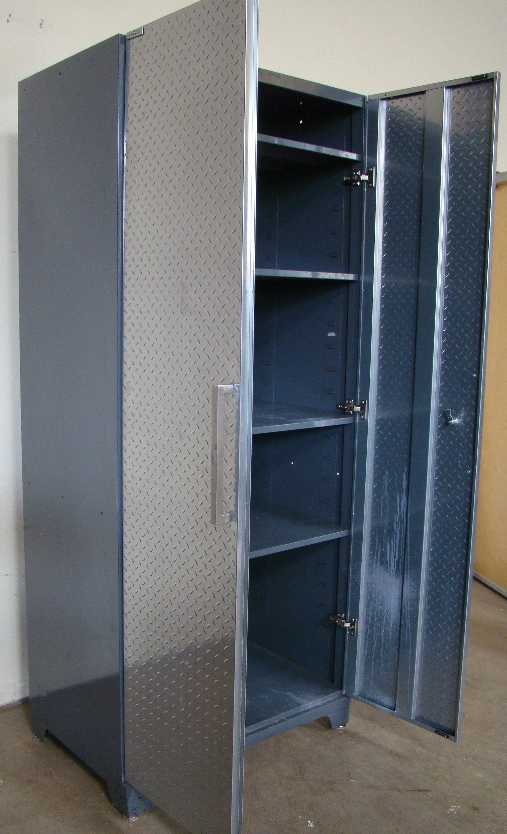 New Age Storage Cabinet 83h X 36w X 24d   Original 