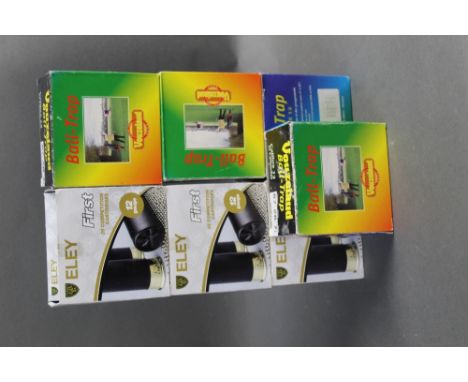 One hundred and sixty one 12 bore shotgun cartridges, to include Vouzelaud full trap cartridges, 67 mm, 28 gram, 7 1/2 shot, 