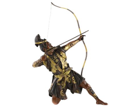 A spectacular bronze sculpture made using the casting technique, dates back to around 1880 and belongs to the master Yoshimit