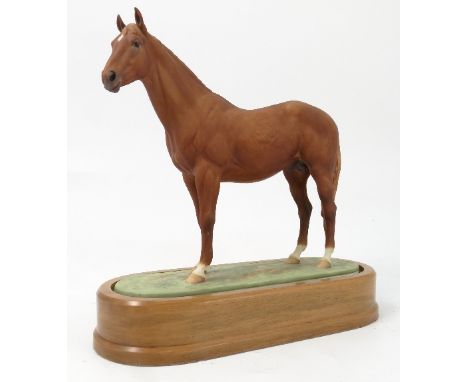 A Royal Worcester limited edition model, of Hyperion, modelled by Doris Lindner, with plinth and certificate
