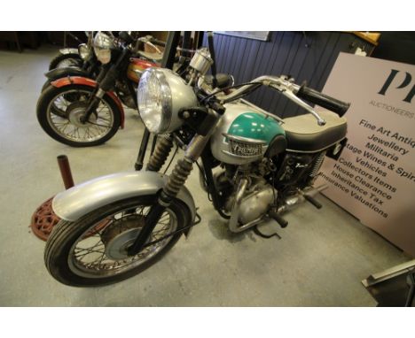 Triumph Tiger Cub 350cc, Reg WRG 290A, year of manufacture and first registered 1959, requires restoration