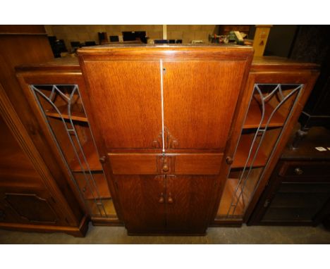 Lebus Side by Side Bureau Bookcase
