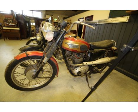 Triumph Tiger Cub 249cc, Reg ELP 516J, year of manufacture and first registered 1970, requires restoration