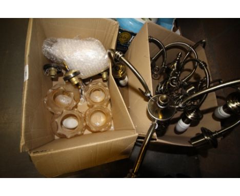 Various light fittings