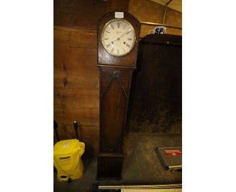 Oak Granddaughter Clock