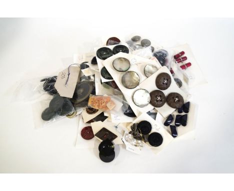 A collection of 1930's, 40's and 50's buttons, all sets