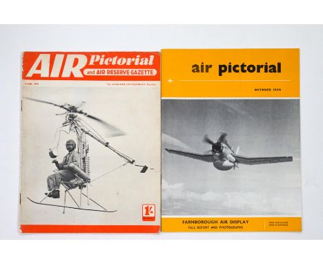 A quantity of Air Pictorial magazines (1950's - 1970's), RAF Flying Review (1950's - 1960's) and various earlier flying magaz