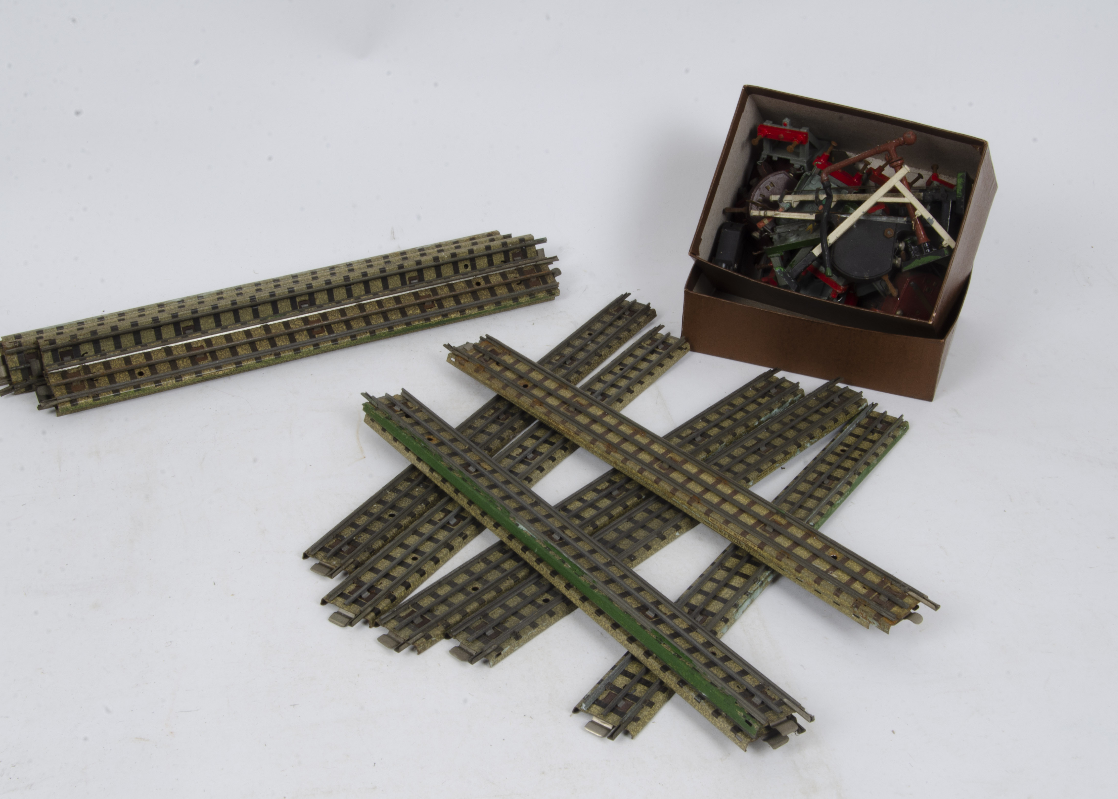A Collection of HornbyDublo OO Gauge 3rail Track, including 5
