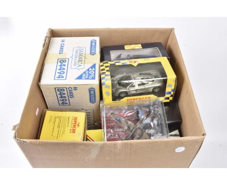 Modern Diecast 1:18 Scale and Smaller, a boxed/packaged collection of private vehicles and aircraft including, 1:18 scale Mai