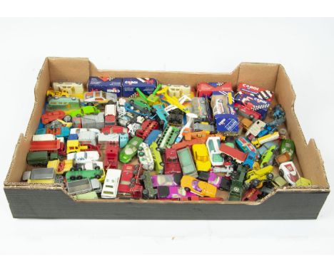 Post-war and Later 1:64 Scale Diecast Vehicles, a playworn collection of vintage and modern, private and commercial vehicles,