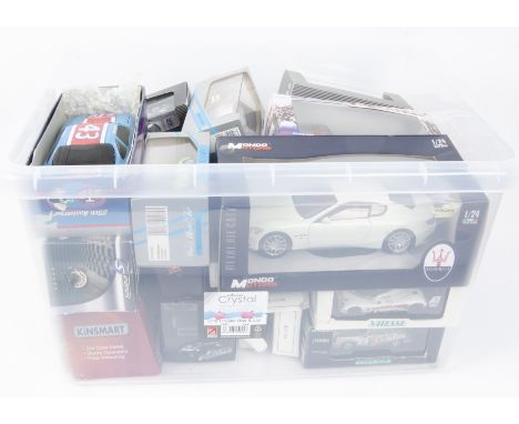 Modern Diecast Vehicles, a collection of modern private, commercial and competition models including boxed models by Minicham