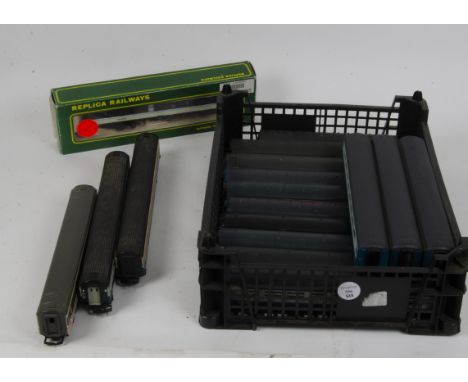 Various Makers OO Gauge BR blue and Later Coaching Stock, a collection from Mk 1's onwards in various BR blue/grey and later 