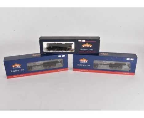 Bachmann 00 Gauge LNER black Steam Locomotives and Tenders, 32-254 Class 07/WD Austerity 2-8-0 LNER 3085, 31-003 Robinson 04 