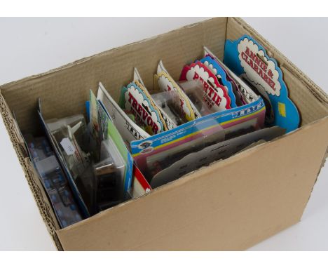 ERTL Thomas The Tank Engine,  a packaged group comprising Edward, Gordon, James, Bill, Scrap Trevor, Trevor, Henrietta, Ben, 