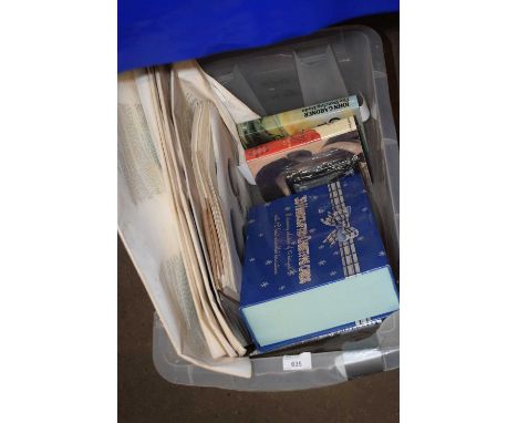 Mixed Lot: Assorted prints, books and other items