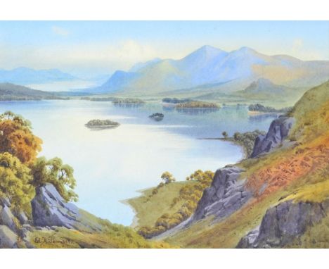 Edward Horace Thompson (1879-1949) ''Ennerdale Lake with Bowness Knott, the Pillar &amp; Lion Crags'' ''***, Derwentwater &am