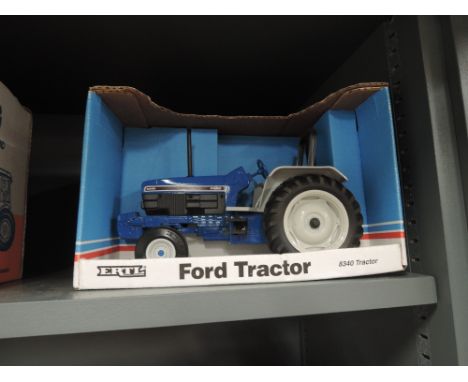 A Ertl 1/16 scale diecast, Ford Tractor 8340, boxed