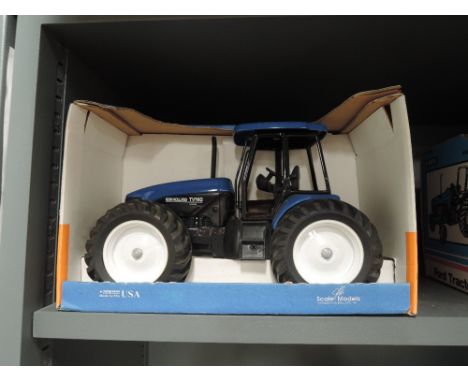 A Scale Model, Ertl, 1/16 scale diecast, New Holland TV140, boxed