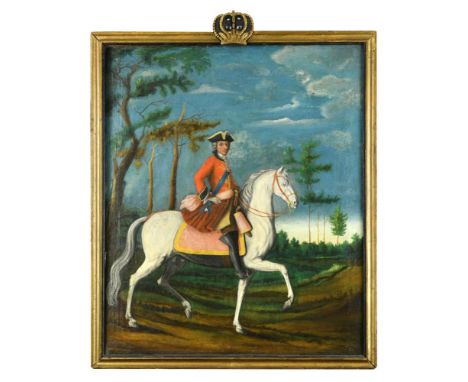 Danish School, 18th Century   Portrait of Christian VI of Denmark (ruled 1730-1746) in uniform, wearing the Order of the Elep