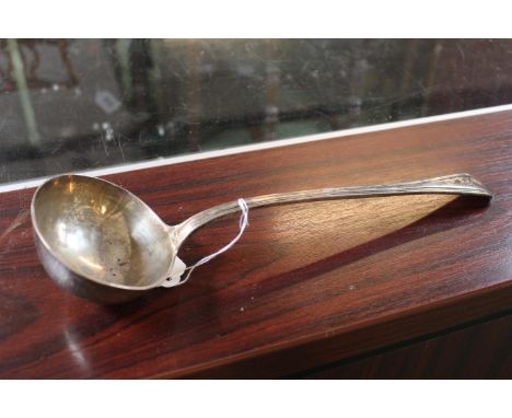 Large 19thC Silver Ladle London 1860 270g total weight 