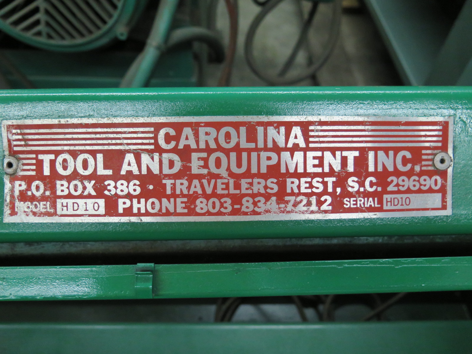 carolina hd10 horizontal bandsaw carolina hd10 horizontal bandsaw