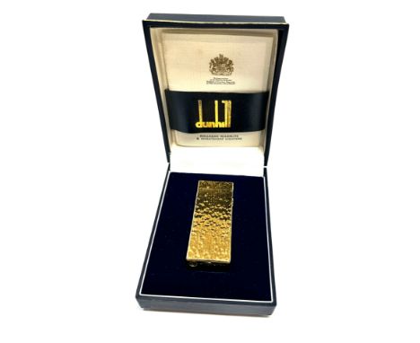 Vintage Boxed Dunhill cigarette lighter original boxed with booklet 