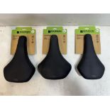 3 x Various Madison Freewheel Bike Saddles / Seats - See Description