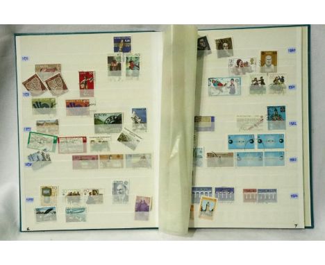 Stock book of European stamps, 1956 onwards. P&amp;P Group 1 (£14+VAT for the first lot and £1+VAT for subsequent lots) 