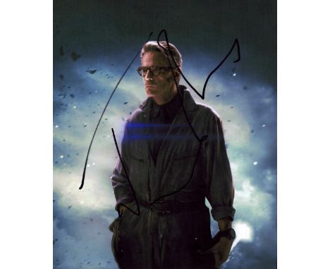 Jeremy Irons signed Batman Vs Superman colour photo 8x9.5 inch approx. Good condition. All autographs come with a Certificate