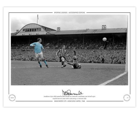 Autographed MIKE SUMMERBEE 16 x 12 Limited-Edition : Just 75 issued, this superbly produced Limited Edition depicts MIKE SUMM
