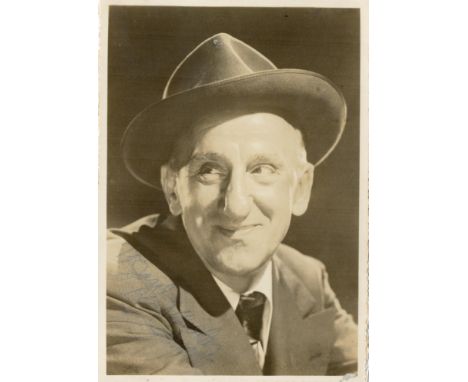 Jimmy Durante signed 7x5 inch vintage black and white photo. Good condition. All autographs come with a Certificate of Authen