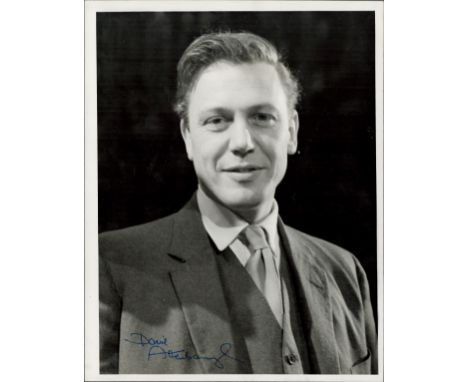 David Attenborough signed 10x8 inch black and white vintage photo. Good condition. All autographs come with a Certificate of 
