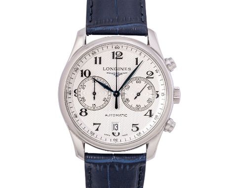 LONGINES Master Collection Chronograph Ref. L2.629.4.783. Erstkauf 24.04.2008 bei Willenberg in Mainz. Edelstahl mit Glasbode